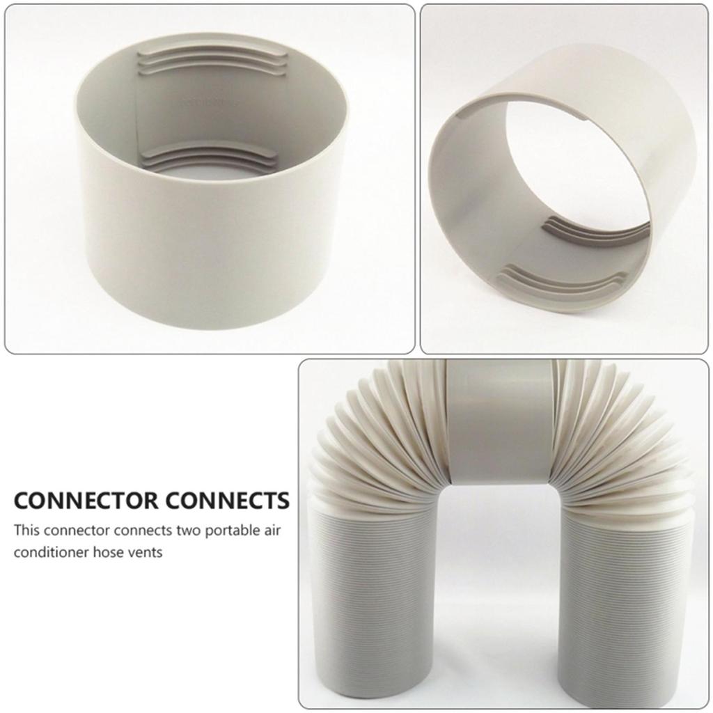 Air Conditioner Connector Easy To Install Universal Replacement Home Comfort Portable Exhaust Duct Interface Window Adapter