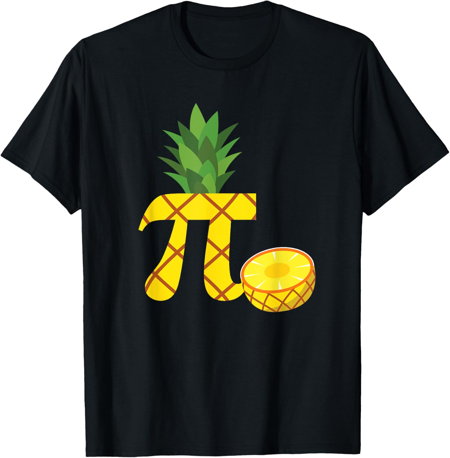 Funny Pi-neapple Pi Day Pineapple Lover Gift T-Shirt Unisex T-Shirt XXXL