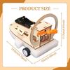 DIY Wooden Amphibious Car Model Kit Wood Building Project Collection Handmade Crafts Physics for