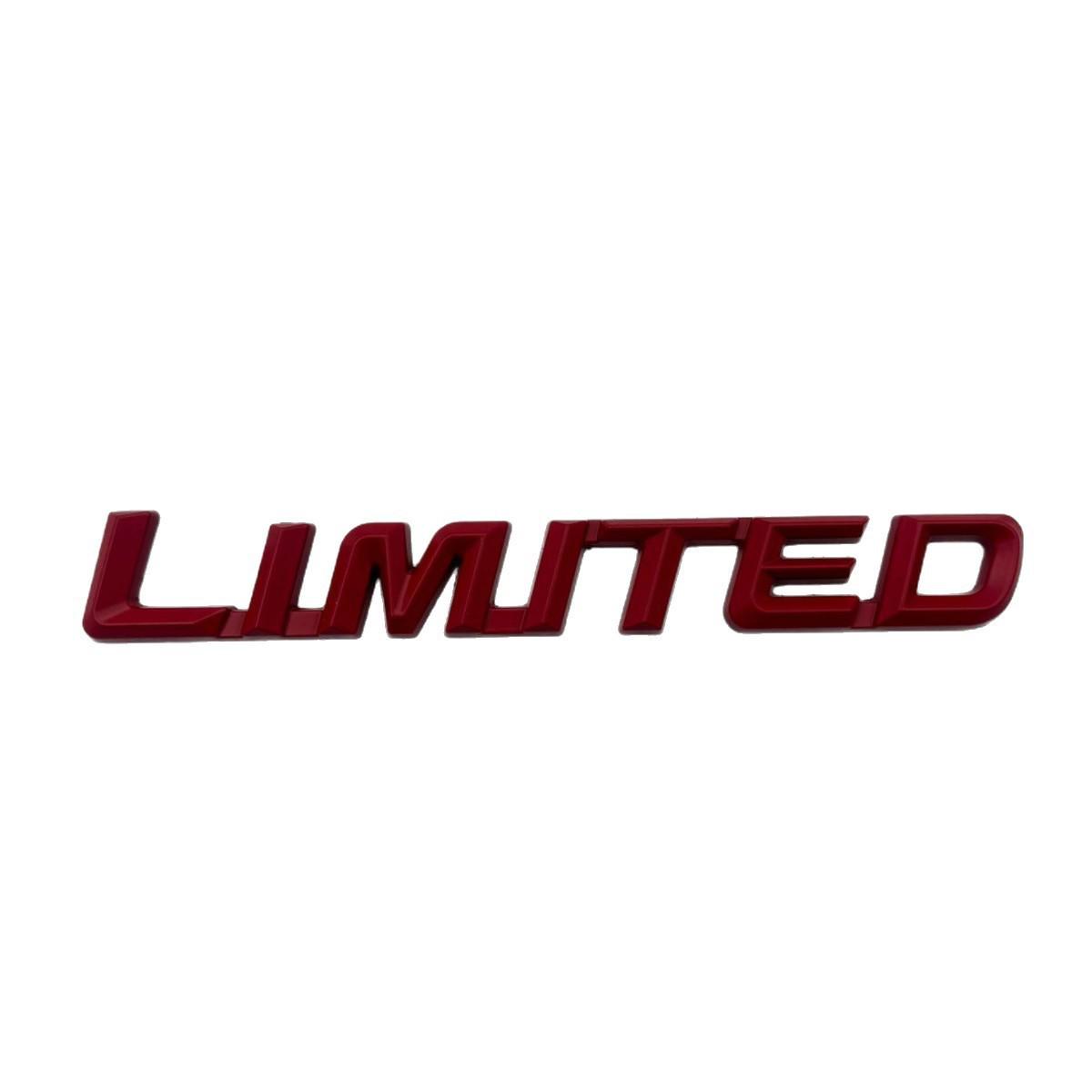 ОГРАНИЧЕННЫЙ Металлический Значок для Jeep Grand Cherokee 4x4 Задний - Наклейка для Модификации Автомобиля красный