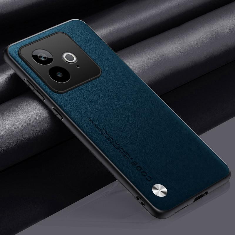 Luxury PU Leather Case For Realme GT7 GT 7 T Back Cover Silicone Shockproof Full Protection Phone Case For Realme GT 7T GT7T 5G