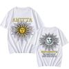 CAMISETA EQUILIBRIVM SUN Cantora Anitta Estampa Gráfica Camisetas Algodão Verão Gola Redonda Moda Camisetas Manga Curta Macia Roupas Masculinas Femininas