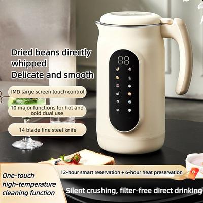 Large Capacity Heating Soybean Milk Machine Automatic Household Food Blender Multi-function Rice Paste Auxiliary Food Maker