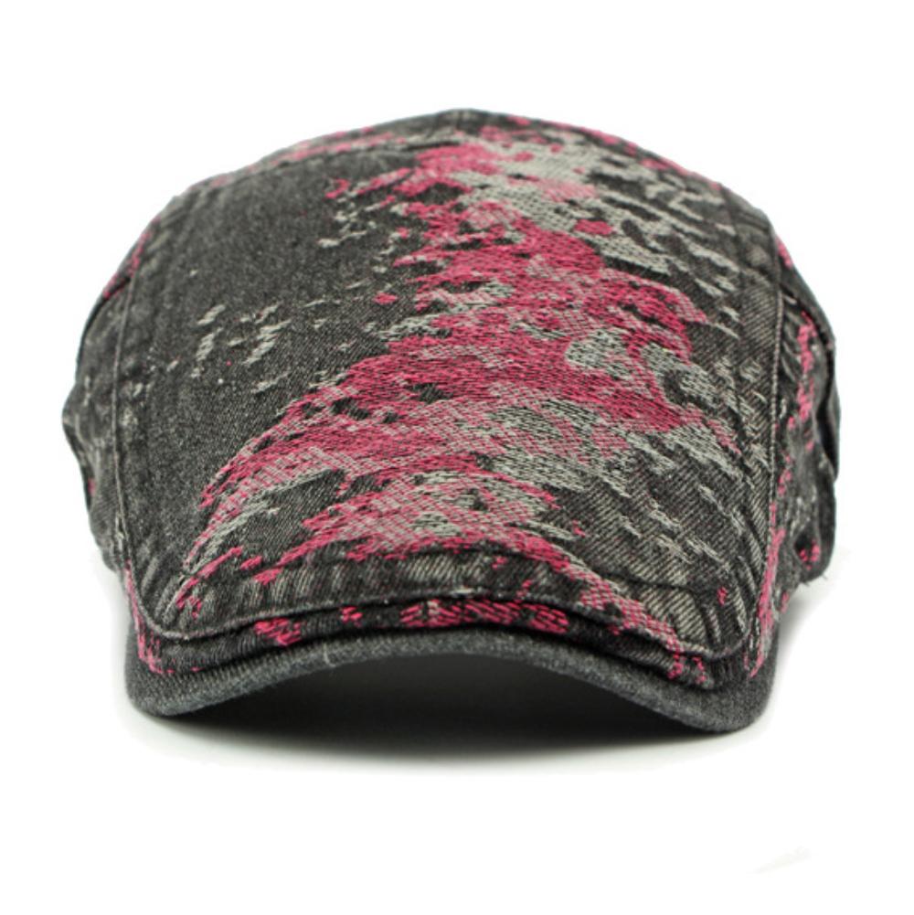 HT4699 Berets for Men Women New Beret Cap Spring Summer Denim Hat Adjustable Ivy Flat Cap Male Female Artist Painter Beret Hat