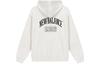 New Balance Sweatshirts Unisex White Hooded Moderate Regular 5CD38831-OA
