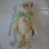 [USED] White Tag YUKI 26cm Steiff Teddy Bear with Certificate of Authenticity