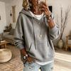 Women's Loose Fit Hoodie with Pockets Casual Long Sleeve Pullover Sweatshirt for Everyday Wear