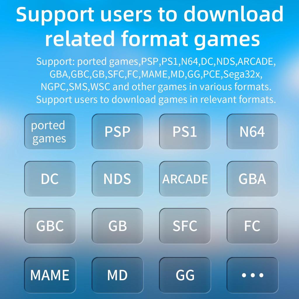 ANBERNIC RG35XXSP Classic Clamshell Retro Handheld Game Console