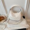 Koreanischer Stil Niedliche Schleife Polka Dot Mond Damen S Handtasche Umhängetasche Schultertasche
