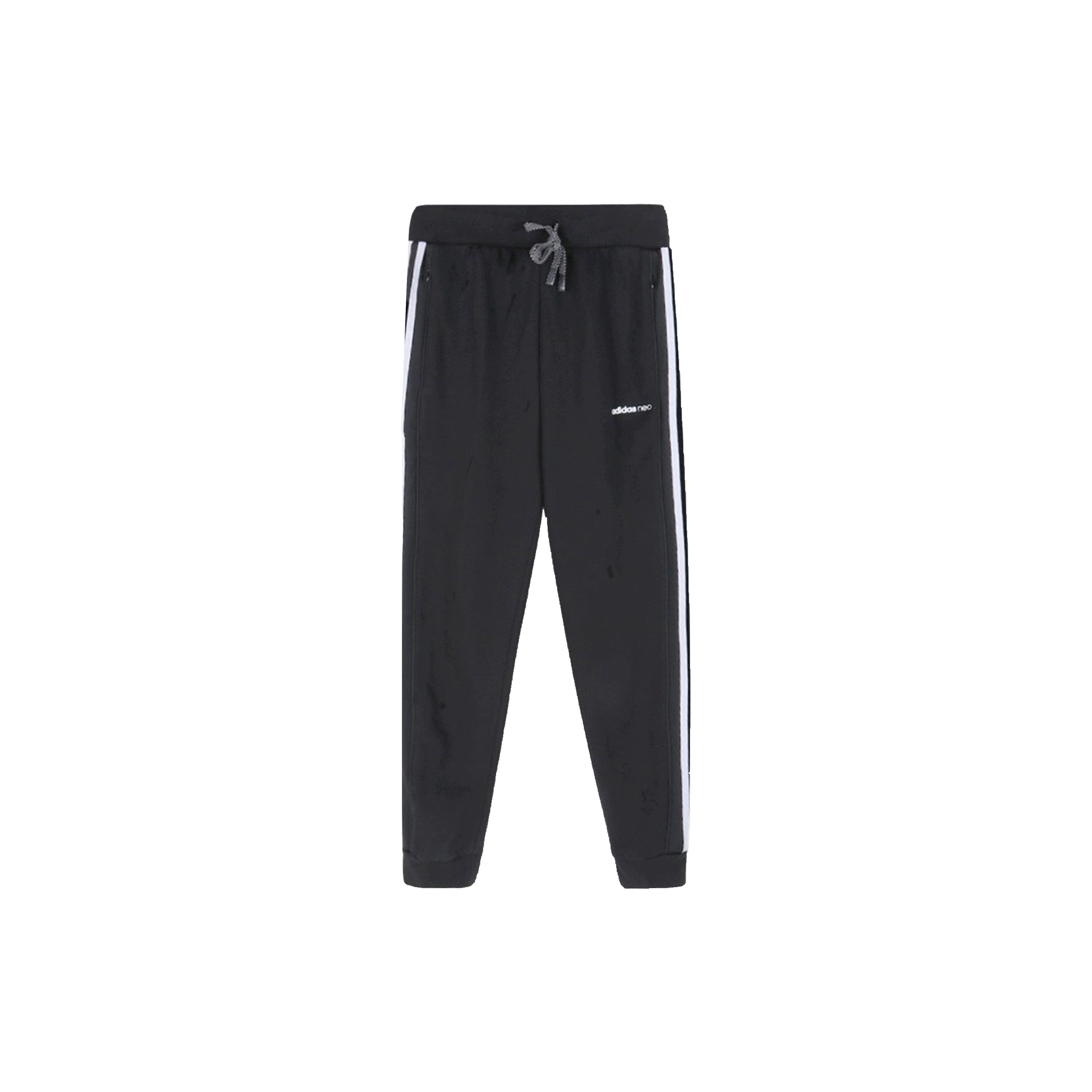 

Adidas Neo зауженные спортивные брюки с боковой полосой мужские черные EI4493 M