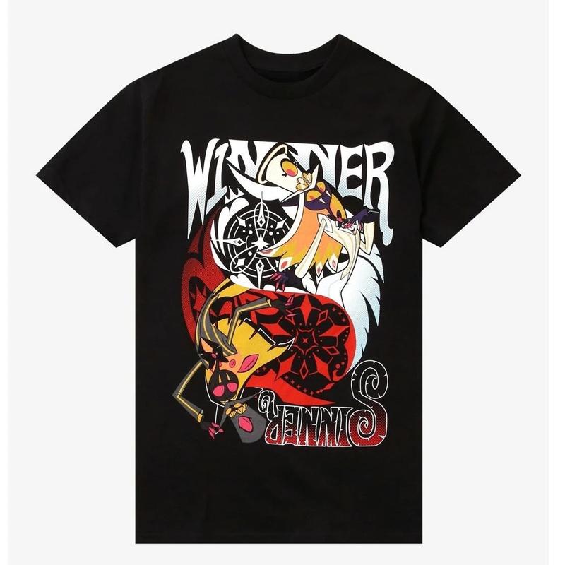 Hazbin Hotel Vox Solo Fashion 3D Printed Mens and Womens Tshirts Short sleeved Shirts Harajuku Street Y2K Top Mens Clothing