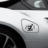 Creative Car Decor 1 Pcs Funny Car Sticker Pull Fuel Tank Pointer To Full