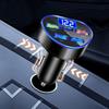 66W USB Phone Charger Type C QC 3.0 Fast Charging LED Car Interior Accessories