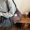 Leopard Print 2025 New Autumn and Winter Casual Lazy Style Popular Large-capacity Tote Single Shoulder Fashion Trend Underarm Women's Bag