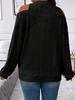2025 Women's Casual Solid Off-Shoulder Knit Top - European/American Autumn & Winter Fashion