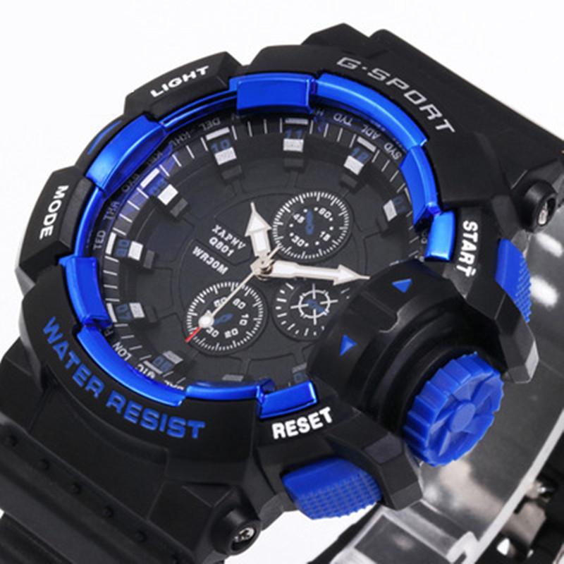 white waterproof watch