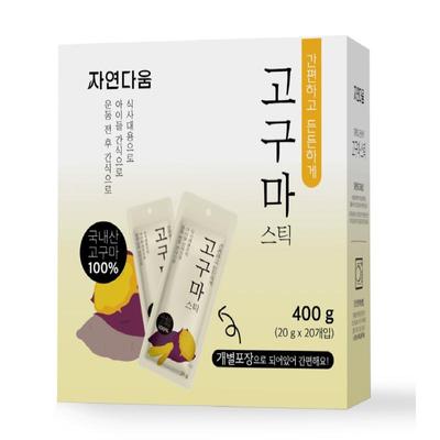 Jayoun Korean Semi Dried Sweet Potato Stick Type 20g X 20P Korean Food