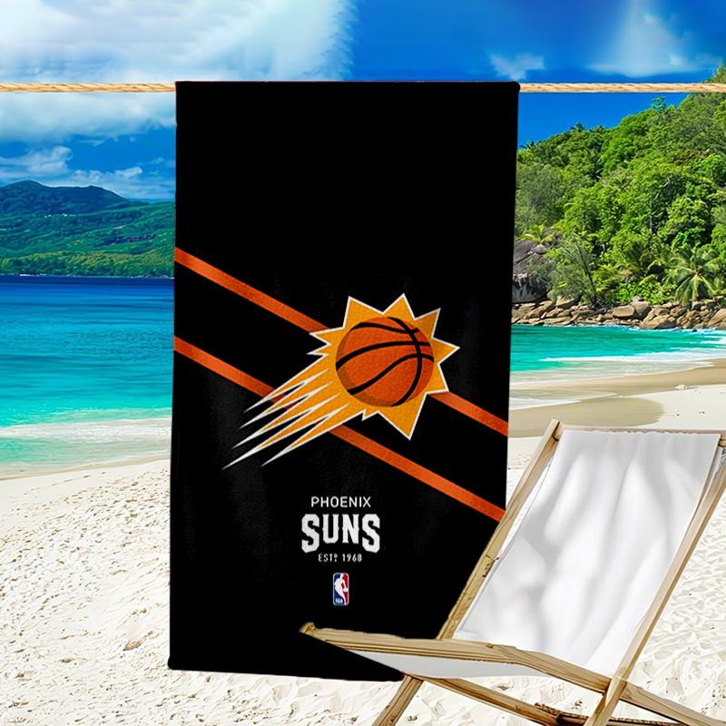 Phoenix Basketball Team Quick-Dry Microfiber Beach Towel Super Soft & Absorbent for Bath, Beach, Travel Bath Time Accessory, Fan Gifts