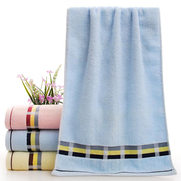 Cotton Gold Thread Face Towel - Wedding Gift & Daily Necessity, Soft & Absorbent