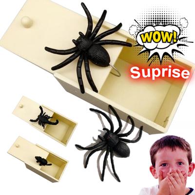 Magic Scary Spider/Mouse/Scorpion Gag Prank Box Joke Kids Trick Play Adult