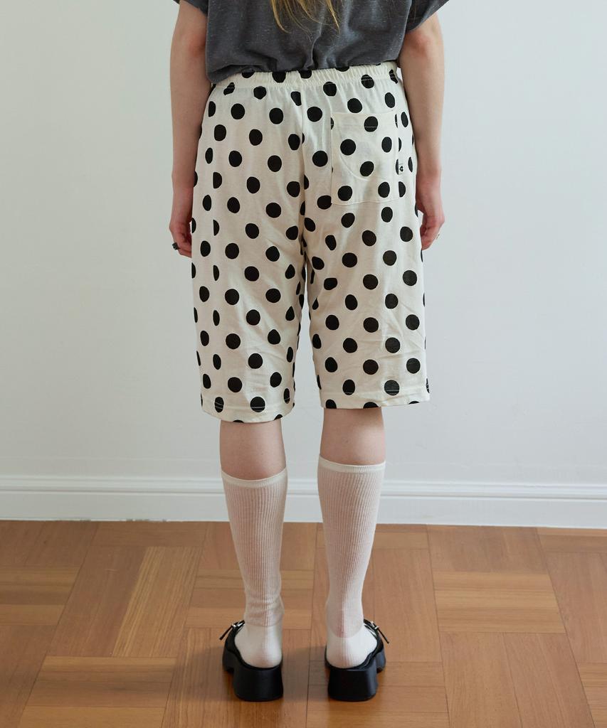 FUNFROMFUN Polka Shorts, Ivory