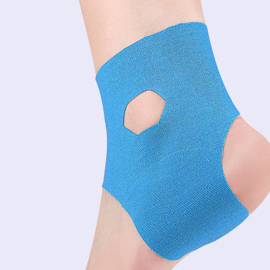 Eellõigatud kinesioloogiline teip pahkluule puuvillane veekindel hingav elastne sporditeip valu leevendamiseks pahkluu nikastuse sidemete toetamine