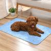 Rectangle Dog Cooling Gel Bed Cartoon Pattern Cat Pad Mattress Dog Cooling Mat  For Dogs Cats