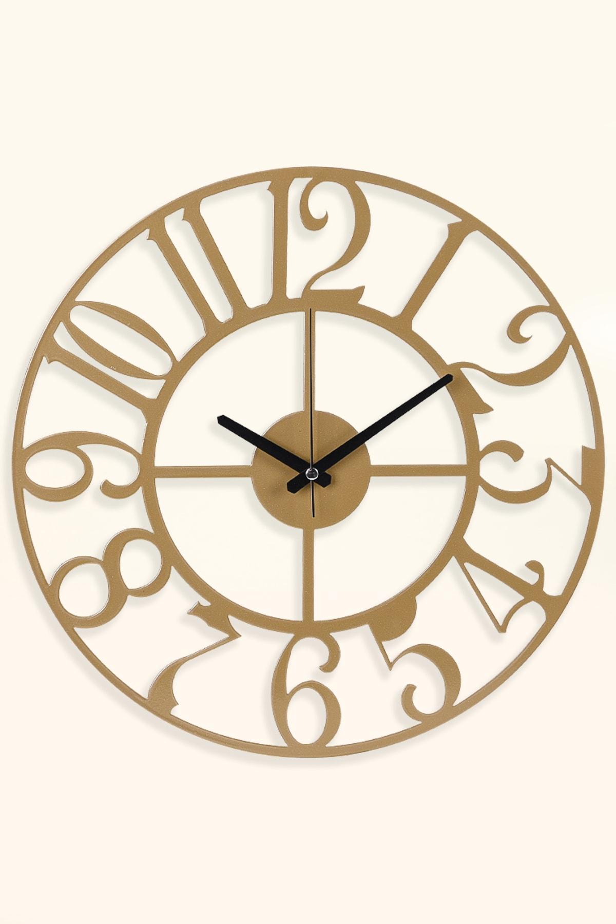 

Muyika Asya Металлические Золотые Антикварные Настенные Часы 50x50см Mds-50