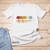 Igel Hjärtslag T-shirt, Retro Vintage Djurälskare Unisex T-shirt
