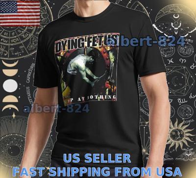 NUOVA T-SHIRT DYING FETUS STOP AT NOTHING LOGO T-shirt DIVERTENTE TAGLIA AMERICANA DALLA S ALLA 5XL