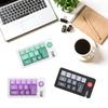 K810 Corded Mechanical Gamer Keyboard Hot-Swappable with Lighting Programmable Macros Joystick Small Keypad 12Keys