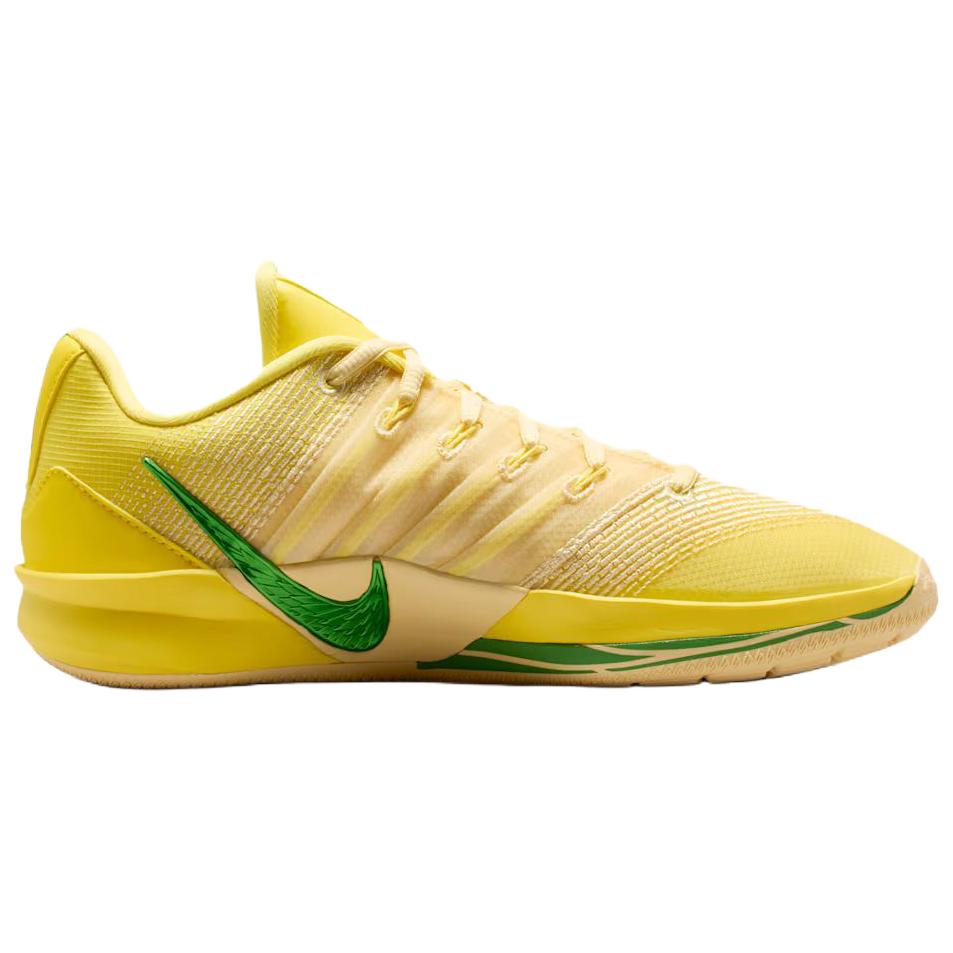 Nike Sabrina 3 Oregon EP Comfortable Fit Durable Grip Basketball Shoes Unisex Sneaker Lemon-Yellow Green IR2477-700