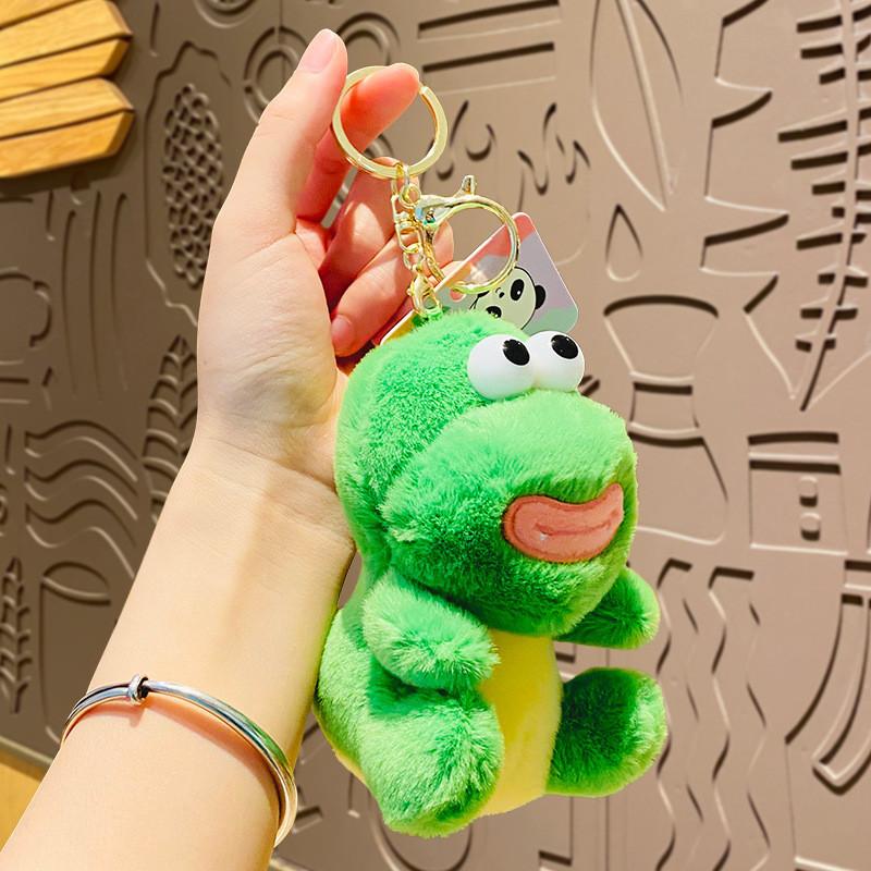 

Динозавр Привлекательный Плюшевый Брелок Очаровательный Аксессуар для Рюкзака Идеально Подходит Для Детей зелёный