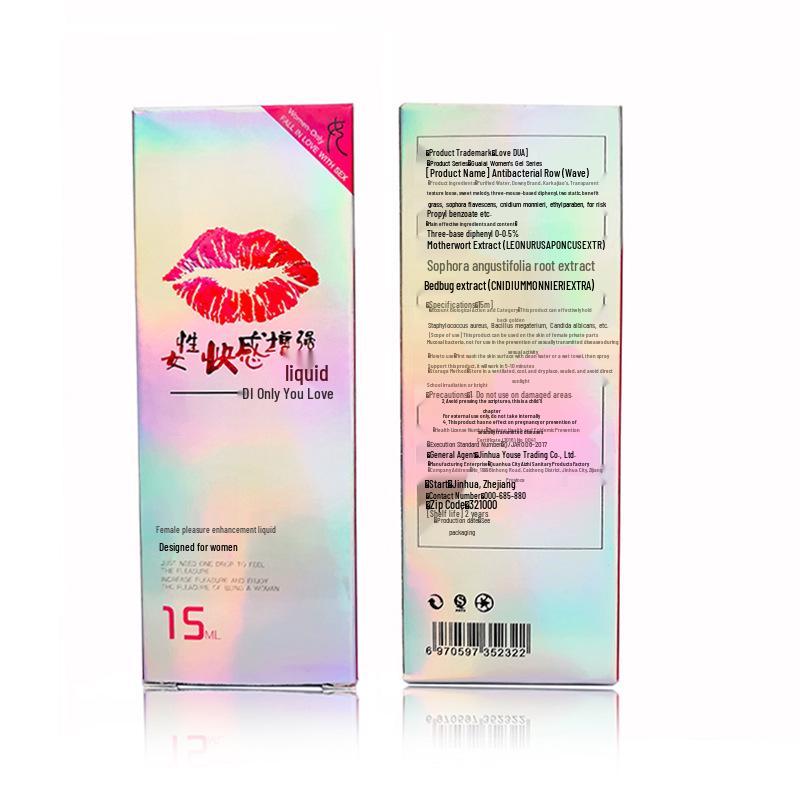 Only Love Lips Climax Liquid: Enhancing Gel Lubricant for Women's Pleasure