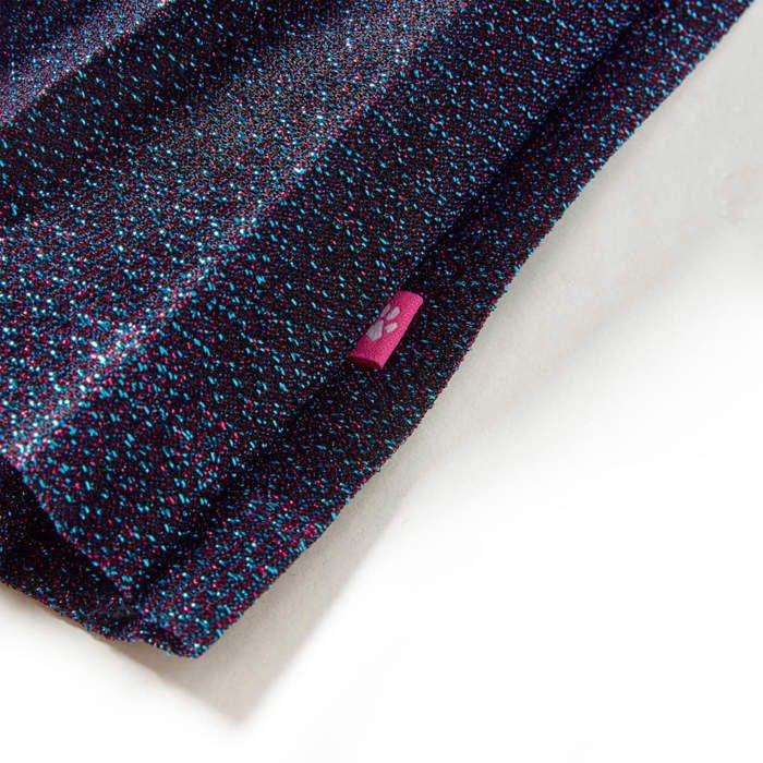 Jupe avec paillettes pour enfants bleu marine 92/104/116/128/140