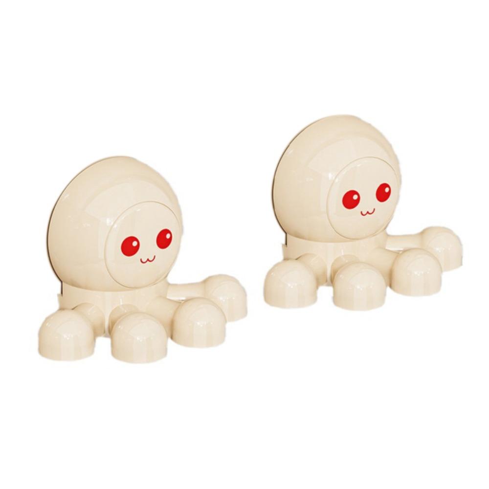 

2Pcs Wall Mounted Suction Cup Toothbrush Holder Plastic Toothbrush Storage Rack Bathroom красный