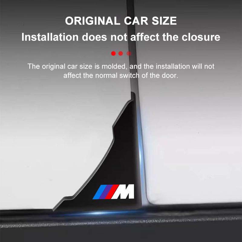2Pcs Car Door Corner Silicone Protective Anti-Collision Cover For BMW M E34 E36 E60 E90 E46 E39 E70 F10 F20 F30 X5 X6 X1 M3 M5 M6 E71 F01 F02 F87