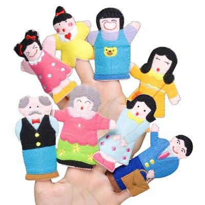 Magic Castle Finger Puppet, 8p, Rodinný příběh Pracující máma, Oblíbené hračky pro korejské děti