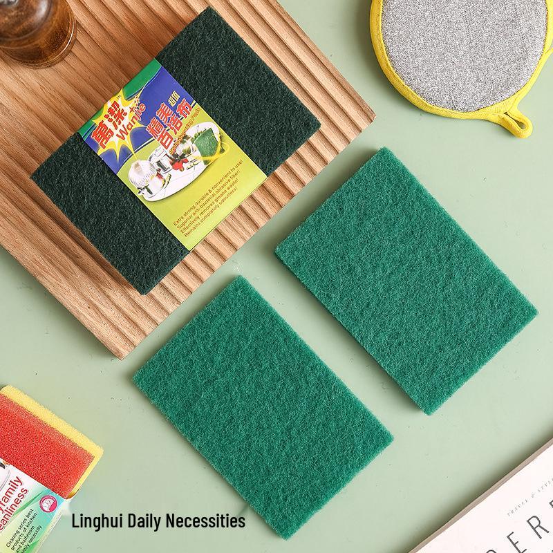 Multiple Styles Non-Stick Kitchen Cleaning Sponge & Scouring Brush Set