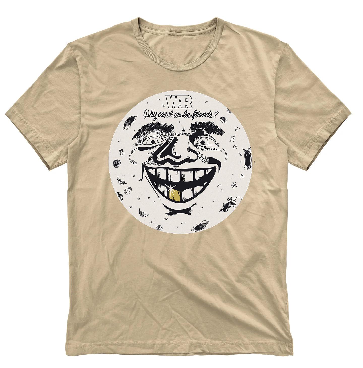 New War Band Album Sand T-Shirt Cotton S-2345XL TU1714 S