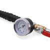 Portable Quick Connector Truck Car Tire Tyre Air Chuck Inflator w Pressure Gauge