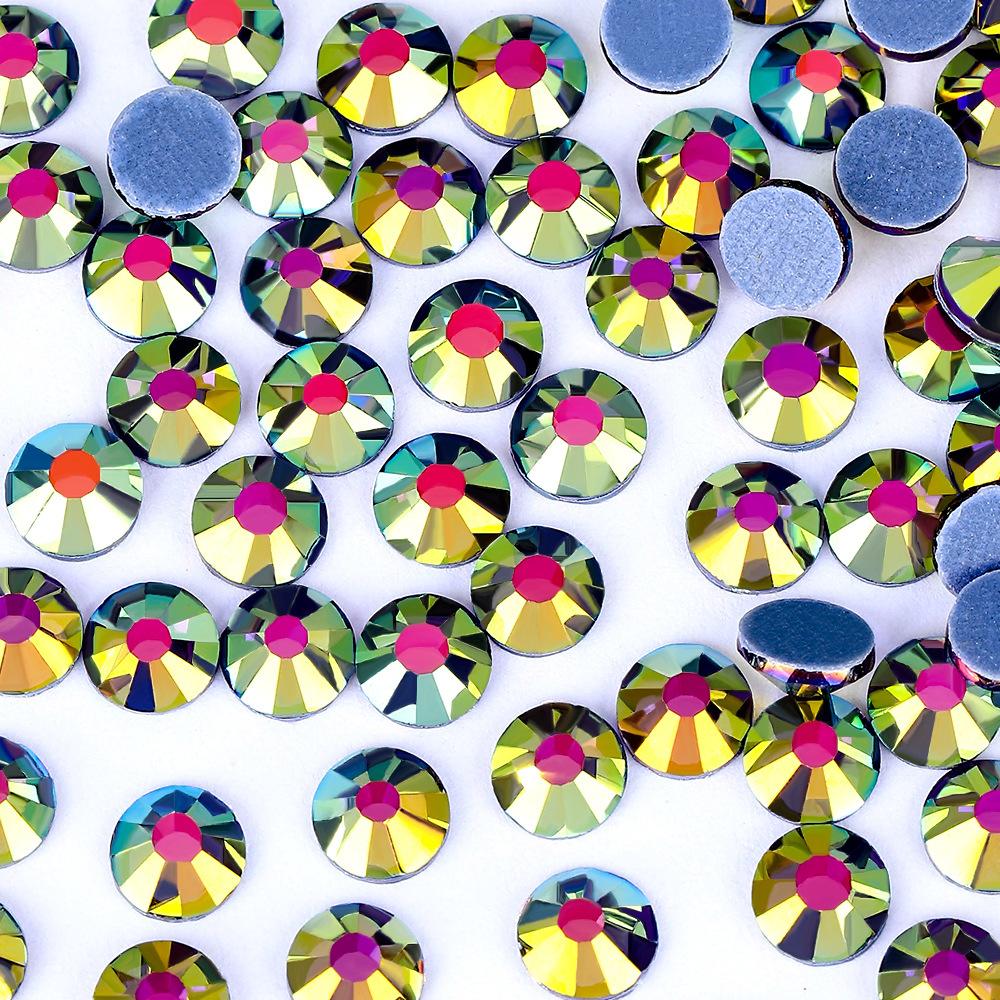 Phnom Penh Serie, Olympic Hot Diamond, Nail Art Diamant Glas Flachboden Strass Kleidung Zubehör Nagel DIY Kleidung Zubehör