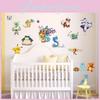 Autocolant de perete Pokémon cu material PVC pentru decorarea dormitorului copiilor și a sălii de clasă