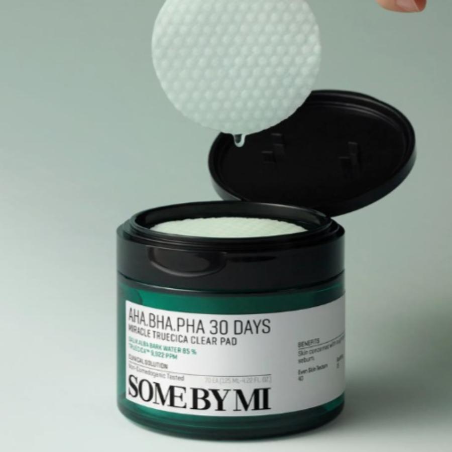 SOME BY MI AHA-BHA-PHA 30 Days Miracle True Cica Clear Pad 70ea