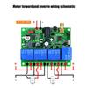 433Mhz Wireless Remote Control Switches 12V-36V/220V 4CH Receiver Module with 4-channel Remote Transmitter Set