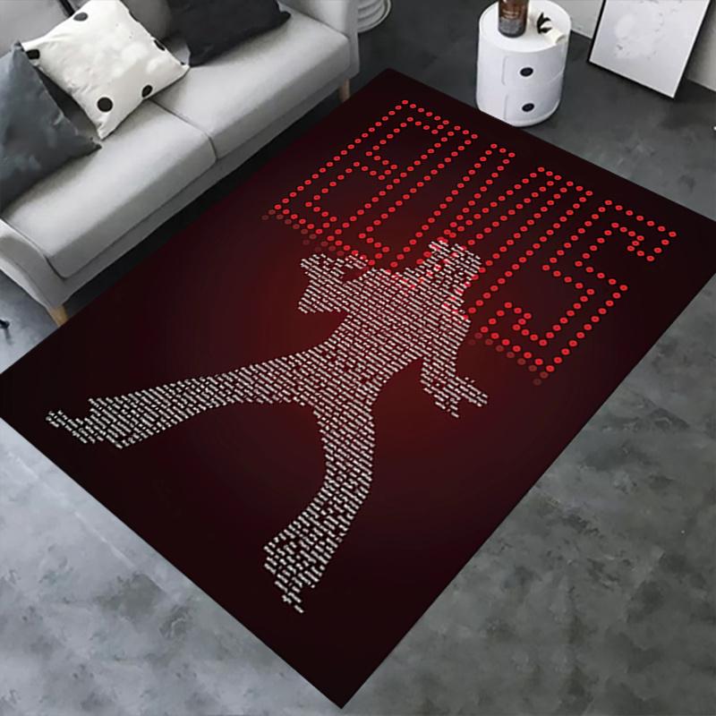1pc Michael Jackson Office Carpet Soft Polyester Entrance Carpet Washable Non Slip Machine Washable