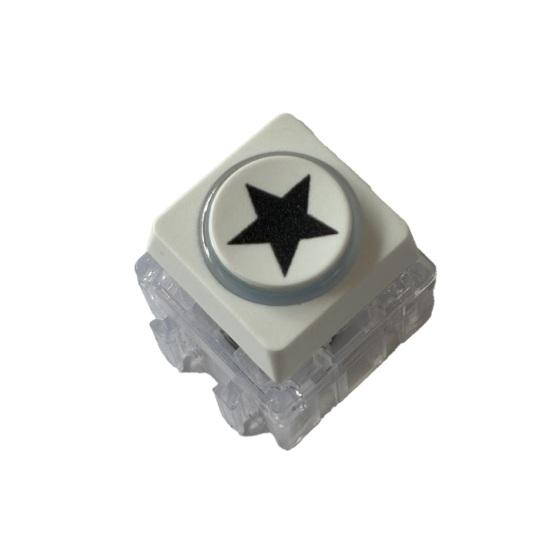 

Клавиатура Игрушка-фиджет со светодиодной подсветкой Снятие стресса Кнопка декомпрессии Щёлкалка для пальцев Сенсорная игрушка Дорожная Офисная Школьная Помощь для концентрации Брелок-клавиатура B With Light