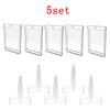 35Pt Magnetic Card Holder Set Display Case Fit For Yugioh Pokmon Game Sports Trading Cards Sleeves Hard Acrylic Protector Toy