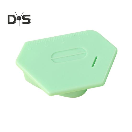 3Pcs Magnetic Seam Guide Easy Adjustment Reusable Multifunctional Polygonal Hemmer Guide with Scale Sewing Accessory