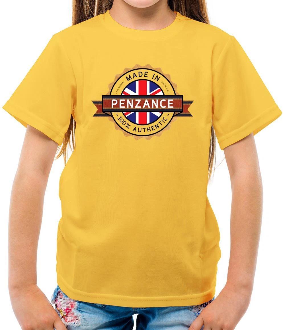 Made In Penzance - Kids T-Shirt - Town City Village Born Love Live Homewtown 100